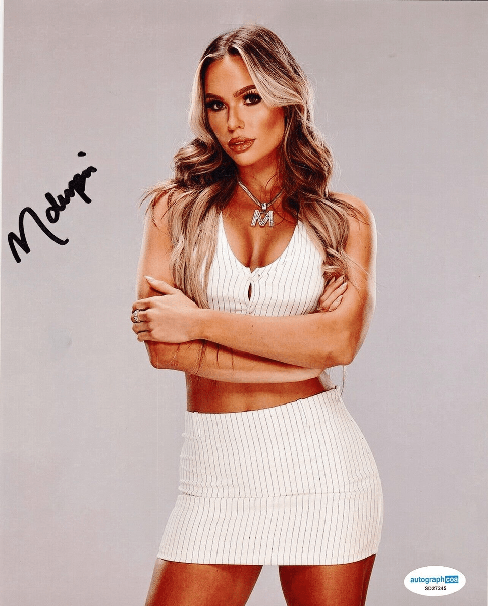 967x1200 Maxxine Dupri Signed 8x10 Photo WWE Wrestling Diva Alpha Academy W ACOA SD27245