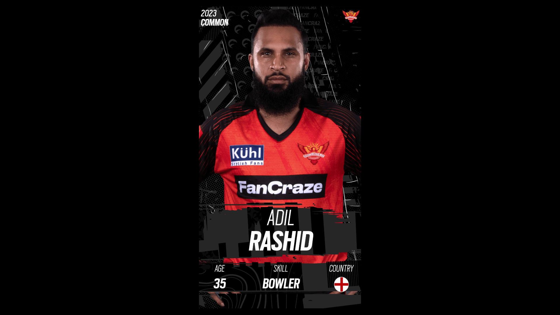 1920x1080 Adil Rashid Digital Player Card