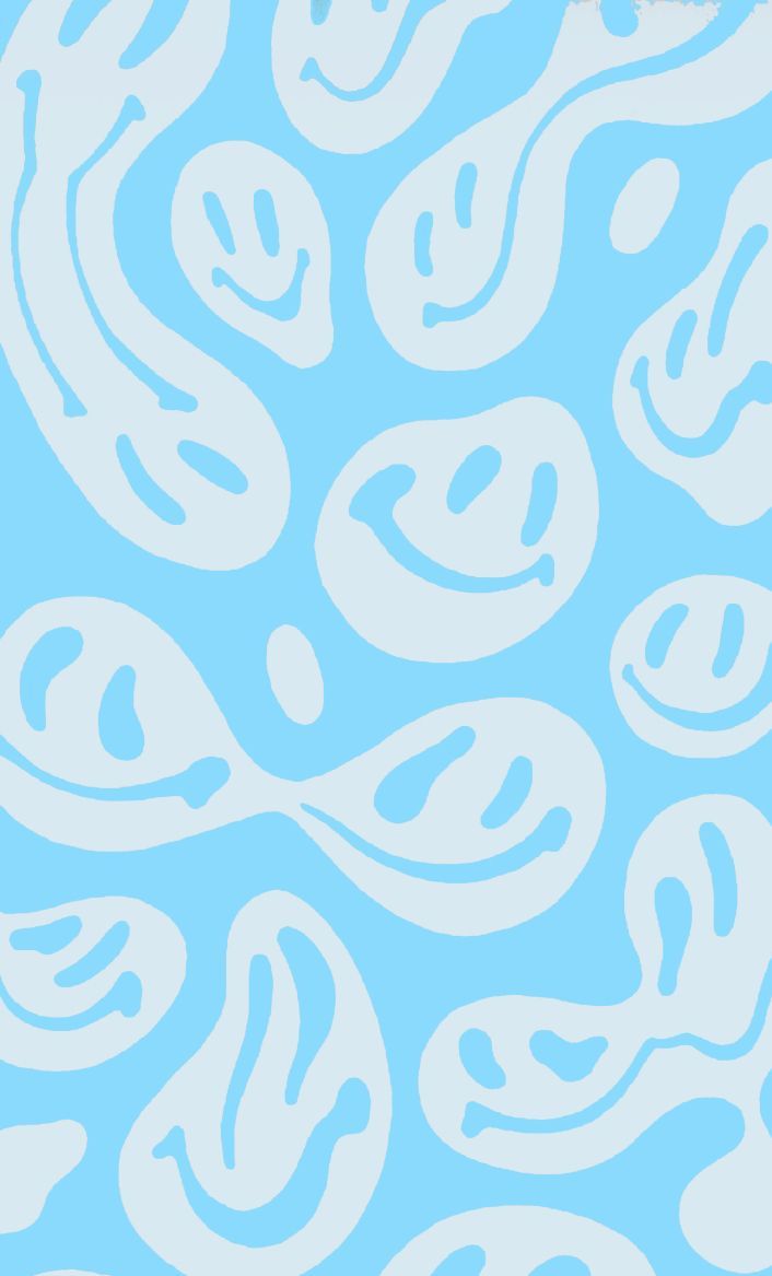 706x1167 Preppy drippy smiley face wallpaper