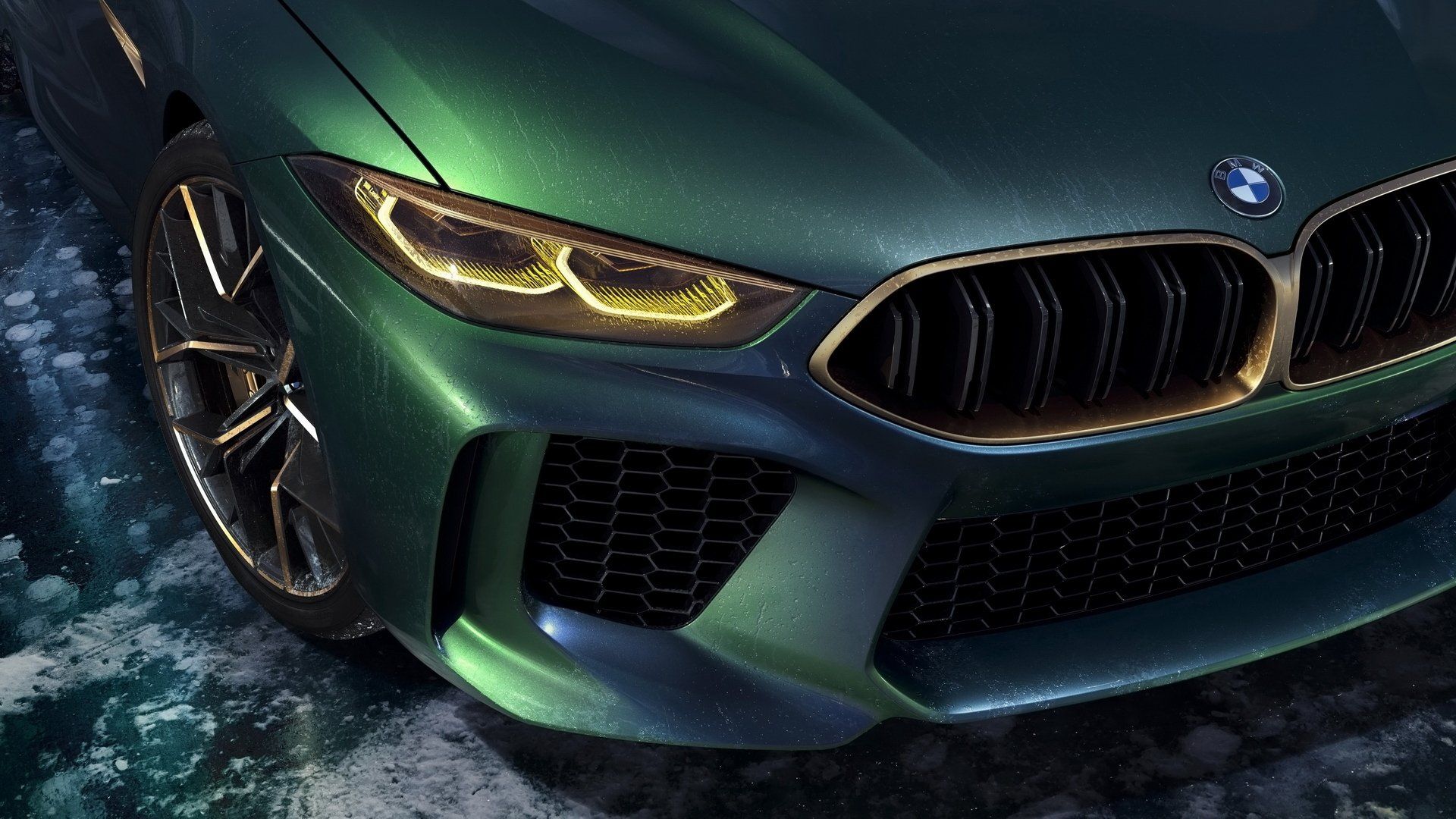 1920x1080 Download Vehicle BMW M8 Gran Coupe HD Wallpaperx1080