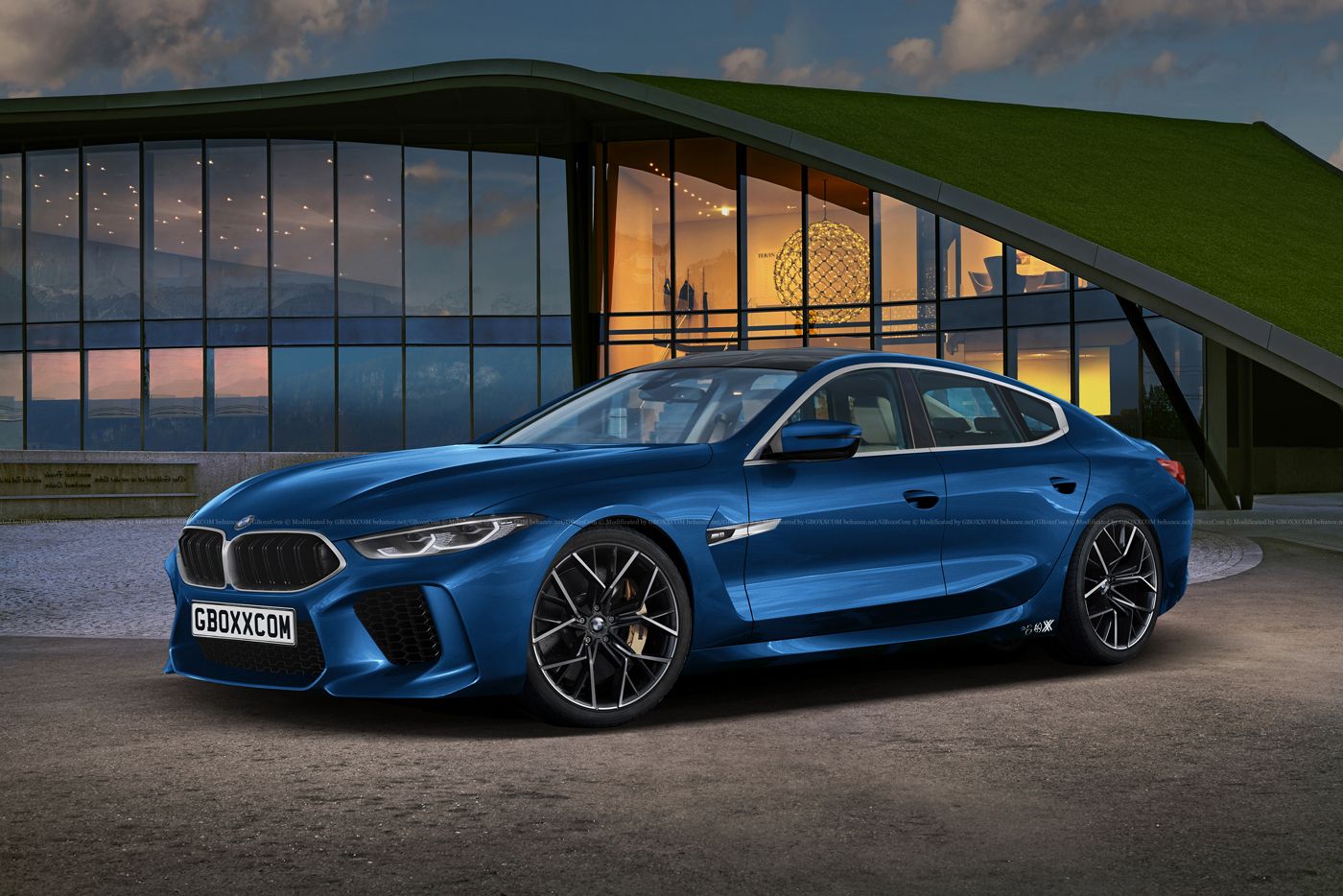 1400x934 BMW M8 Gran Coupe (2). Image - Behance