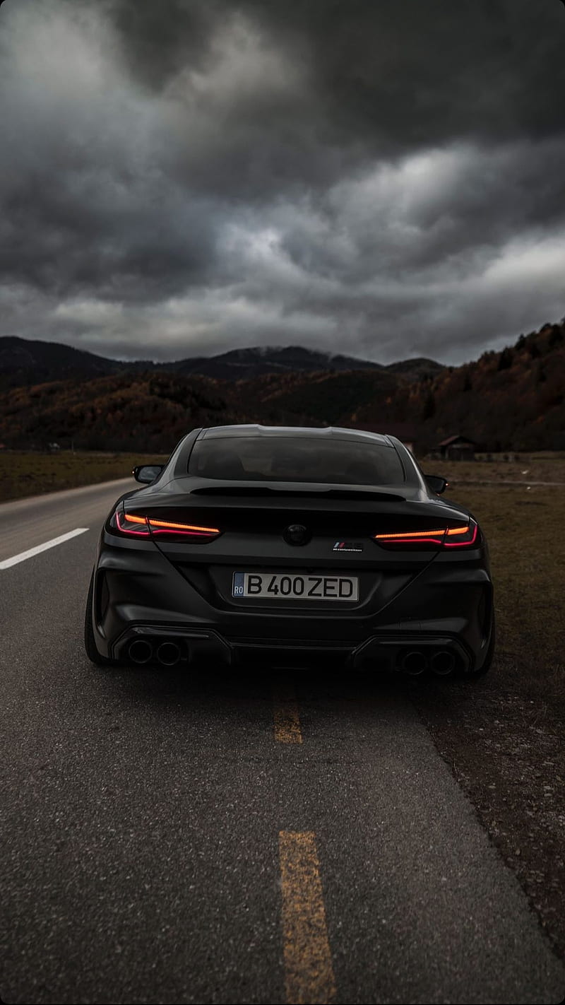 800x1422 BMW M black, bmw, road, sport, zed, HD phone wallpaper