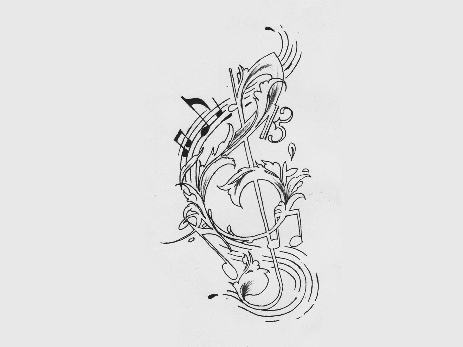 1600x1200 Treble Clef