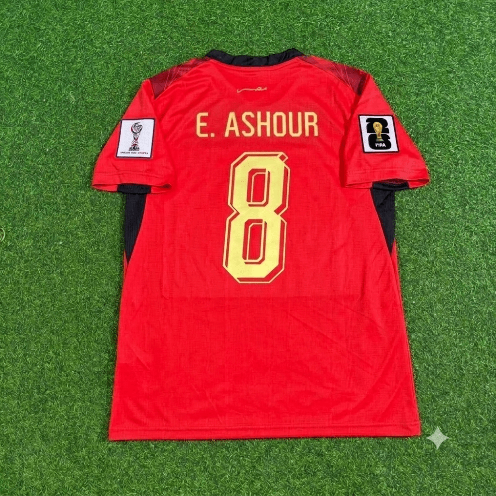 1024x1024 Emam Ashour Egypt 2026 World Cup Home Football Jersey