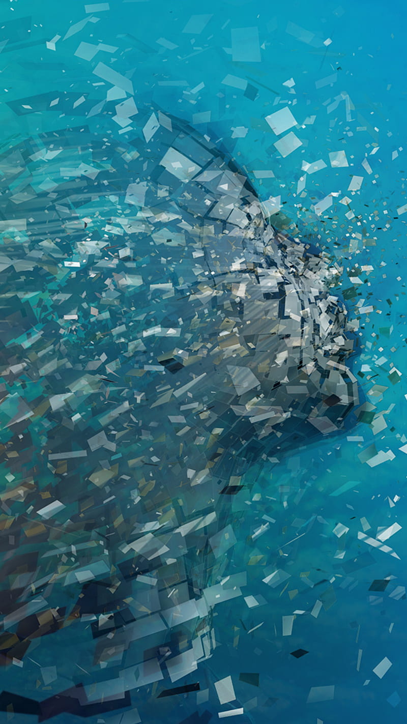 800x1423 Birth Of An Idea, ocean, blue, sea, hp, HD phone wallpaper