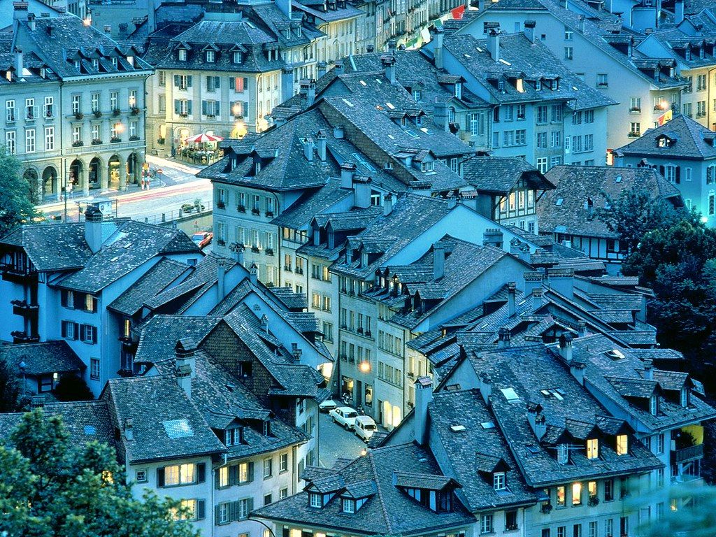 1024x768 Bern, Switzerland. Of all Swiss cities, BERN Berne in Frenc