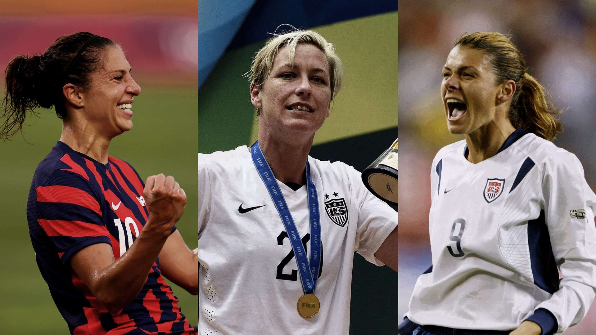 1920x1080 USWNT All Time Leading Scorers: Wambach, Hamm & Players With Most Goals