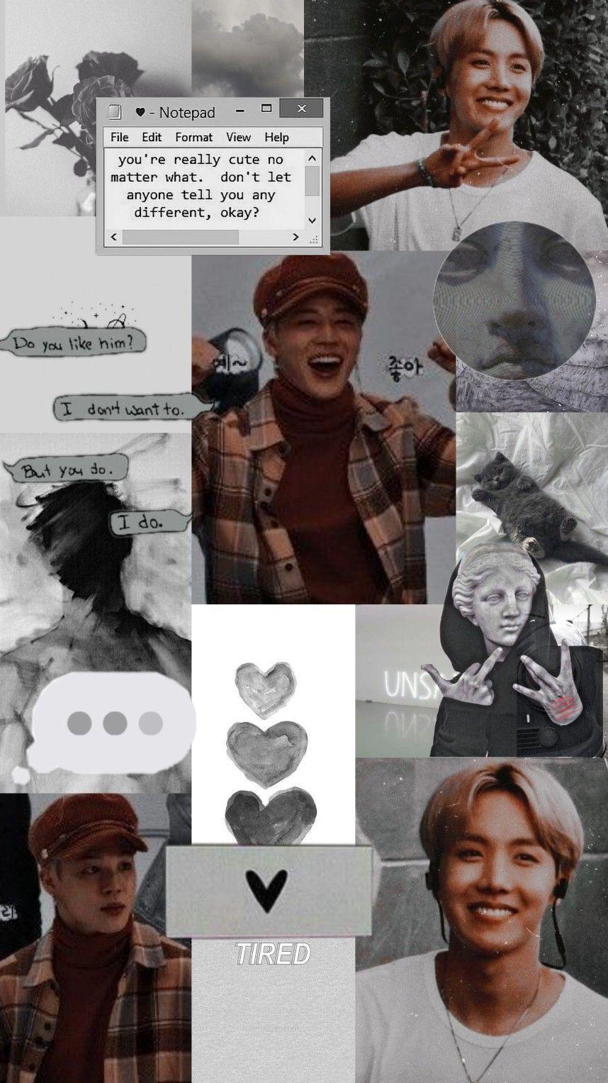 858x1527 Jihope Wallpaper. Papeis de parede, Te amo