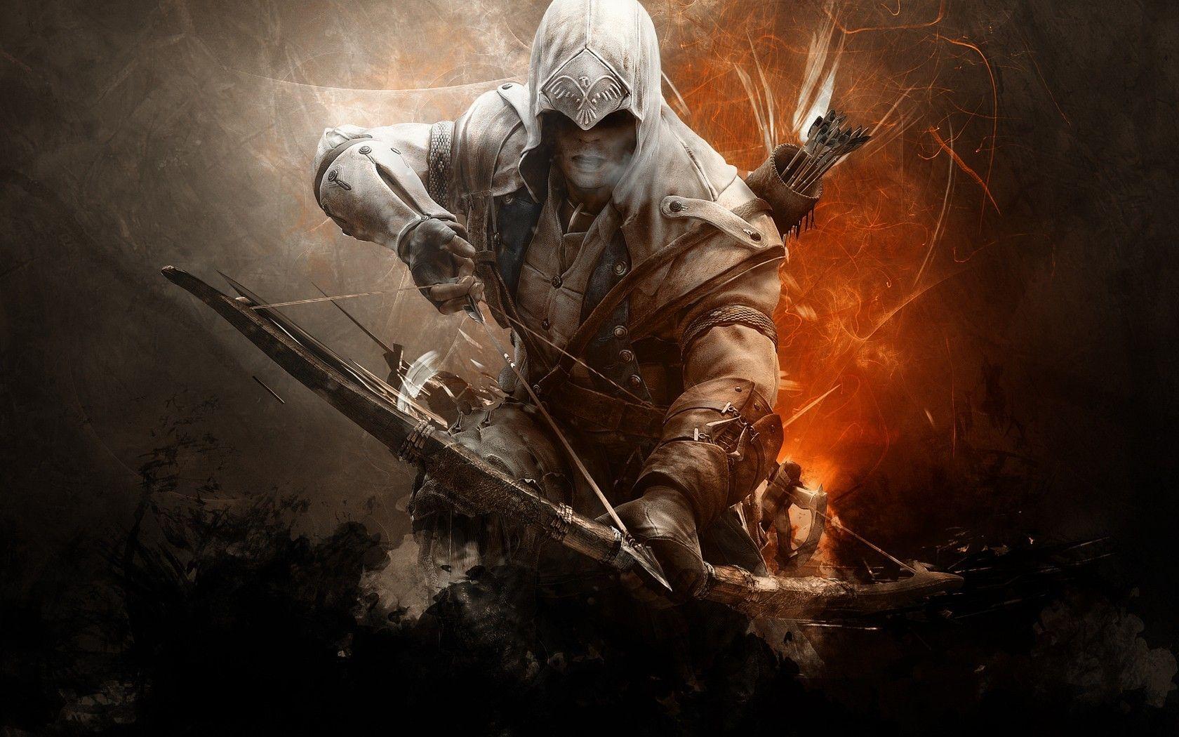 1680x1050 Assassins Creed Connor Kenway Wallpaper HD / Desktop
