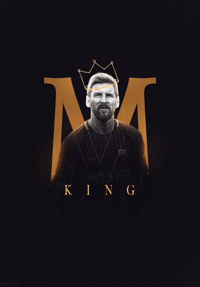 838x1200 King Messi Wallpaper