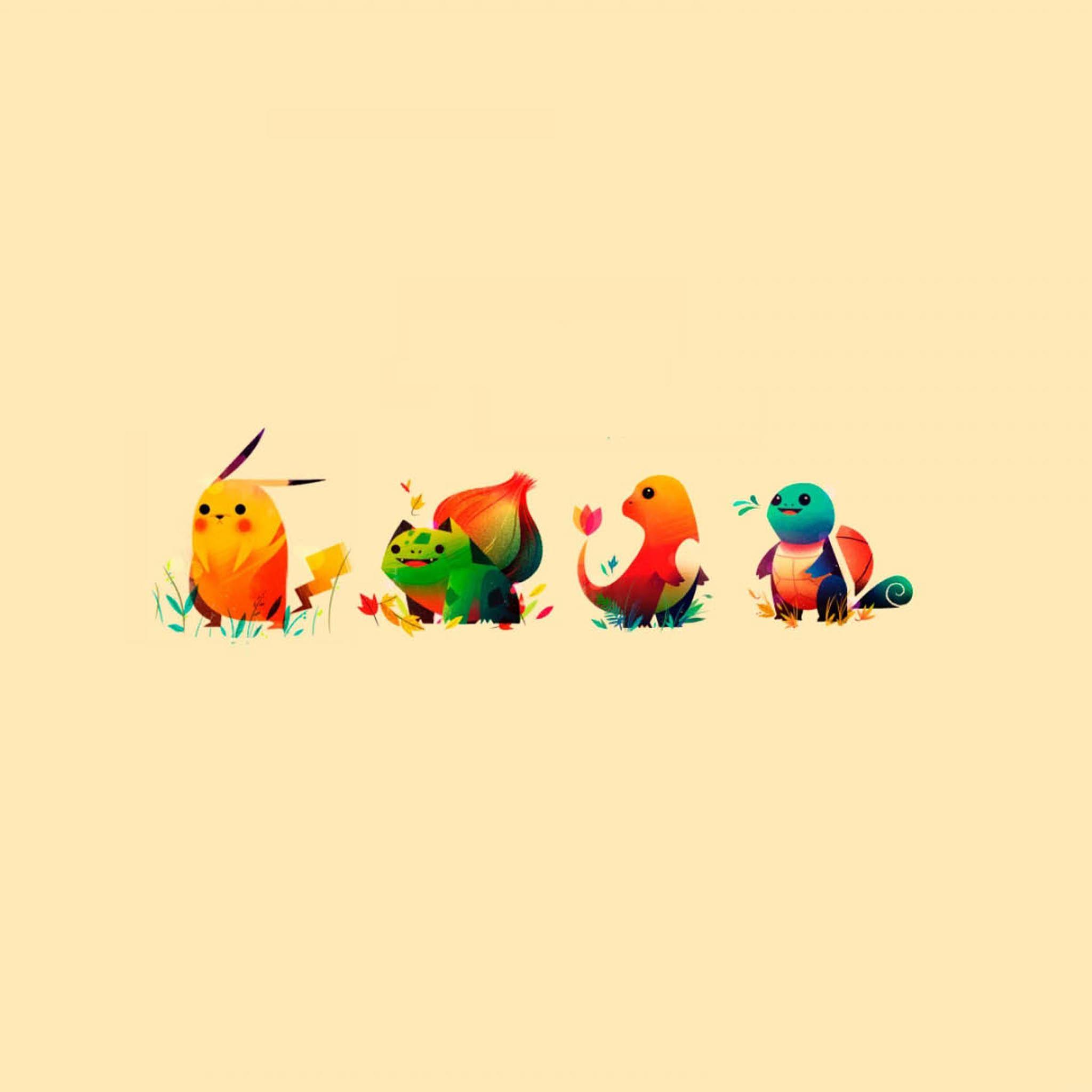2048x2048 Pokemon Desktop Wallpaper