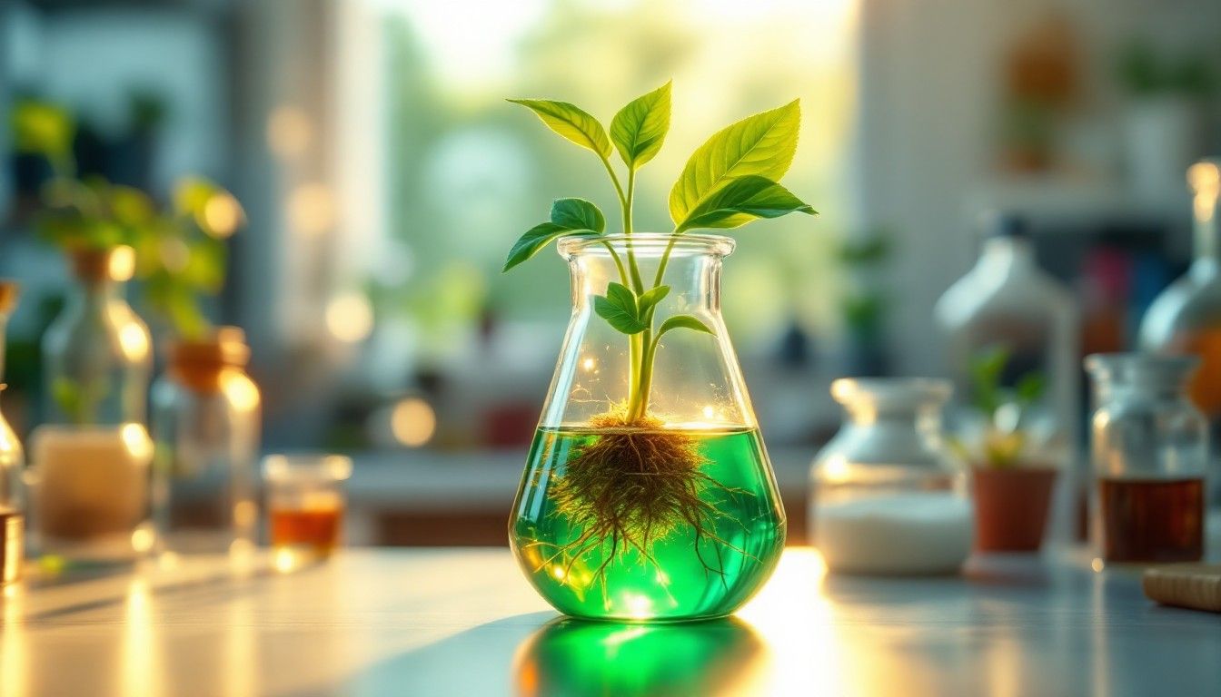 1344x768 Free Encapsulated Plant Growth Image, Growth, Science