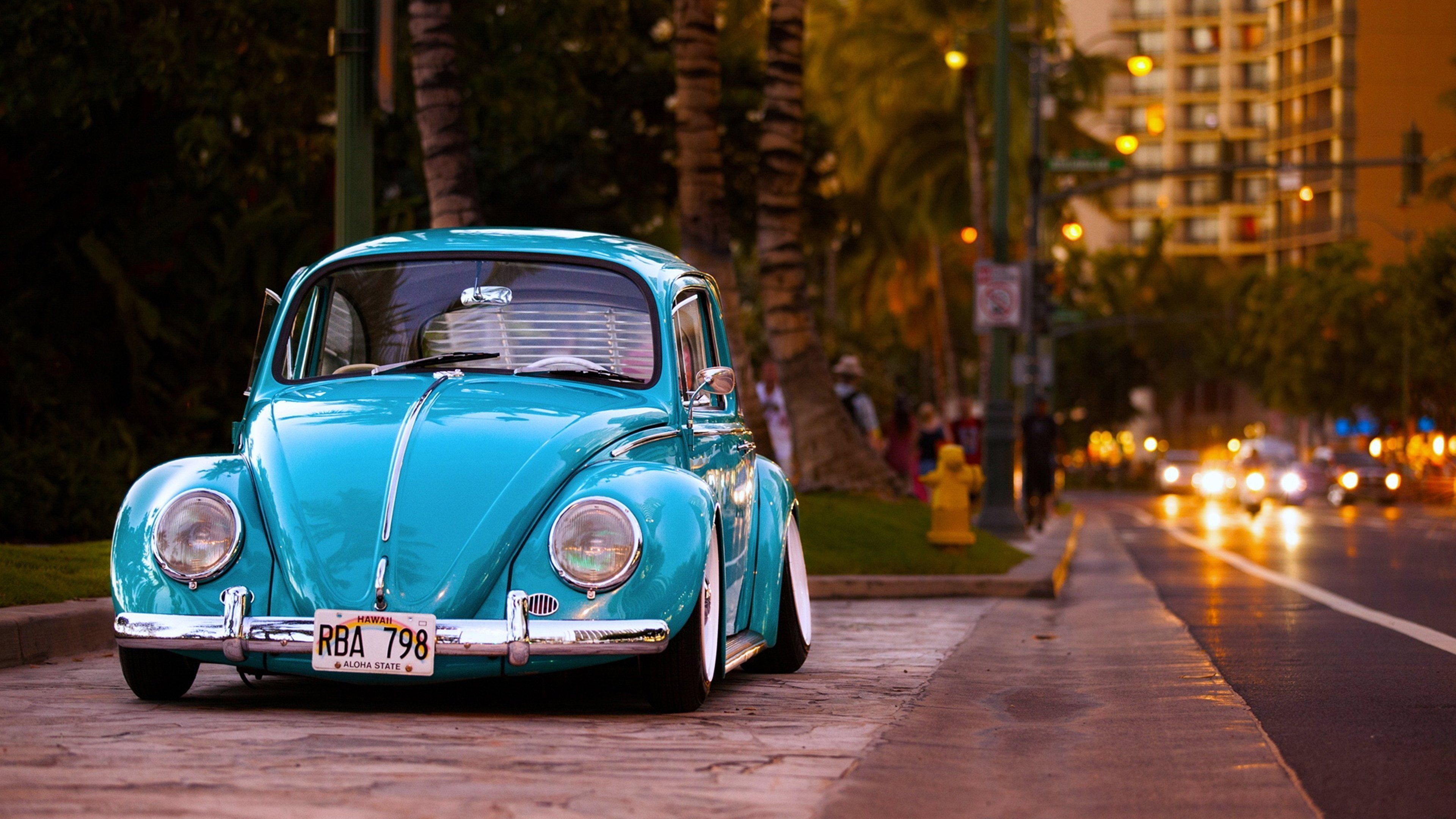 3840x2160 Vintage Car Wallpaper