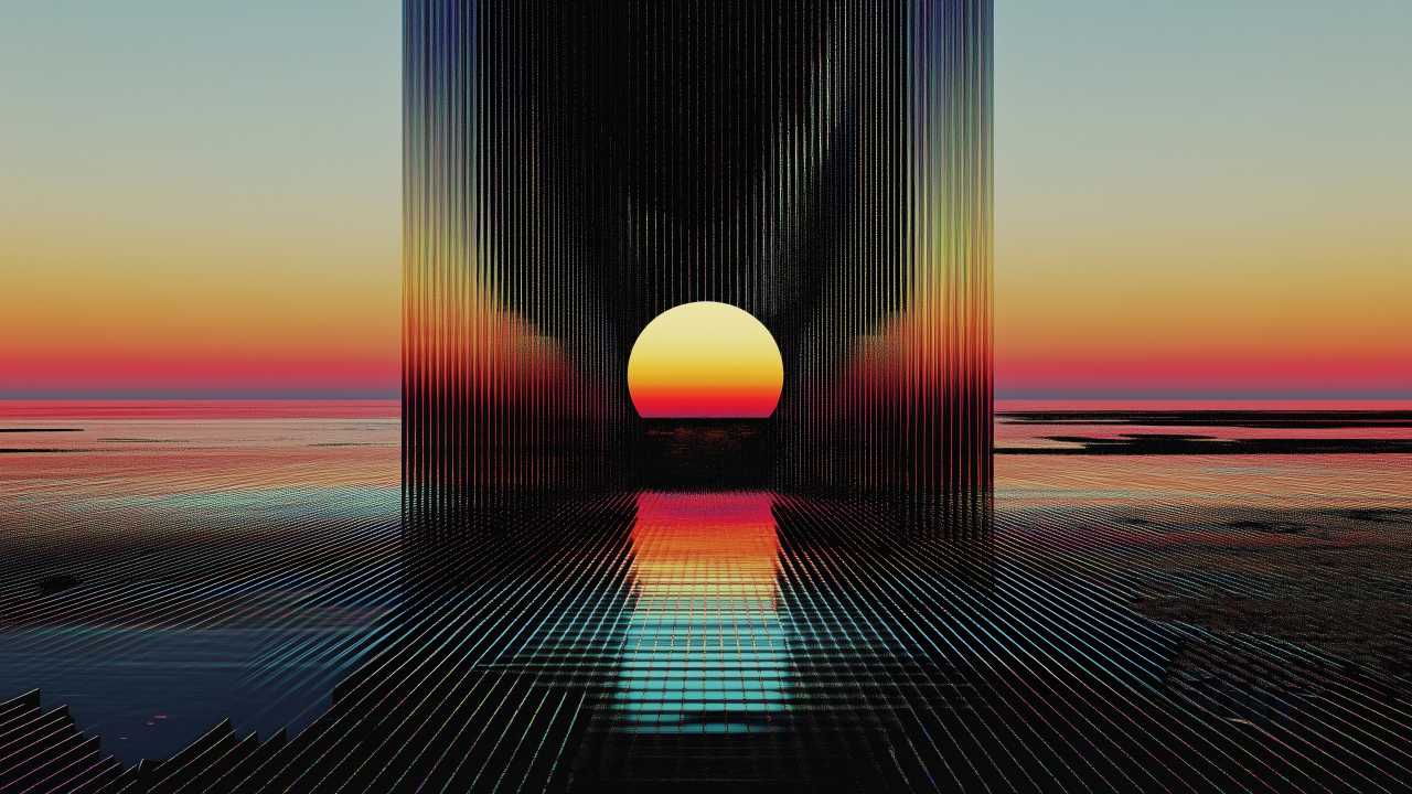 1280x720 Retrowave Wallpaper 4K vibes, Vintage aesthetic