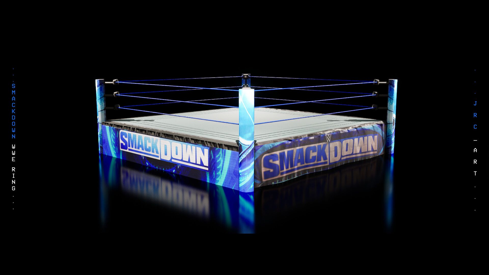 1920x1080 WWE SmackDown Ring