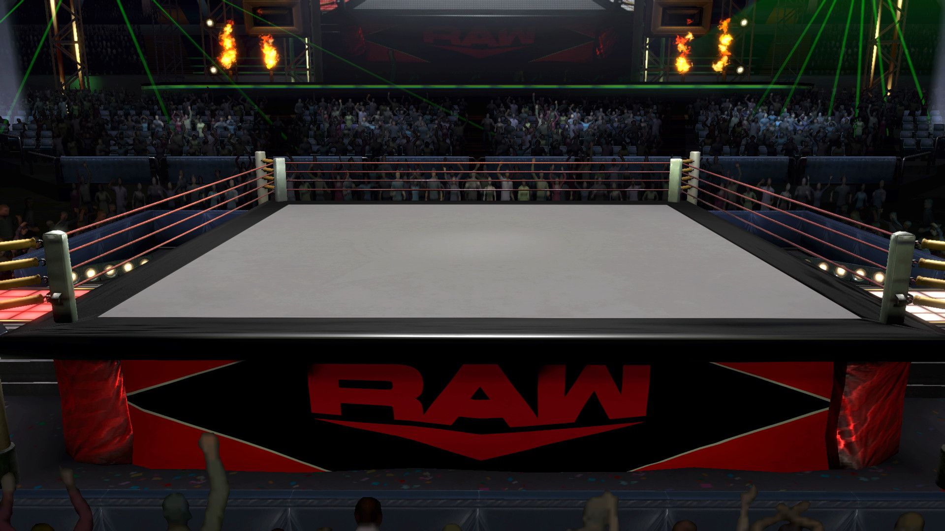 1920x1080 WWE Raw & Smackdown Boxing Ring Mod for Super Smash Bros. Ultimate