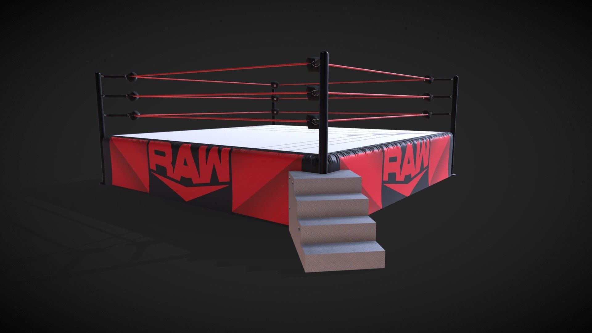 1920x1080 Wrestling / Boxing Ring model by kellett66 [6c04811]