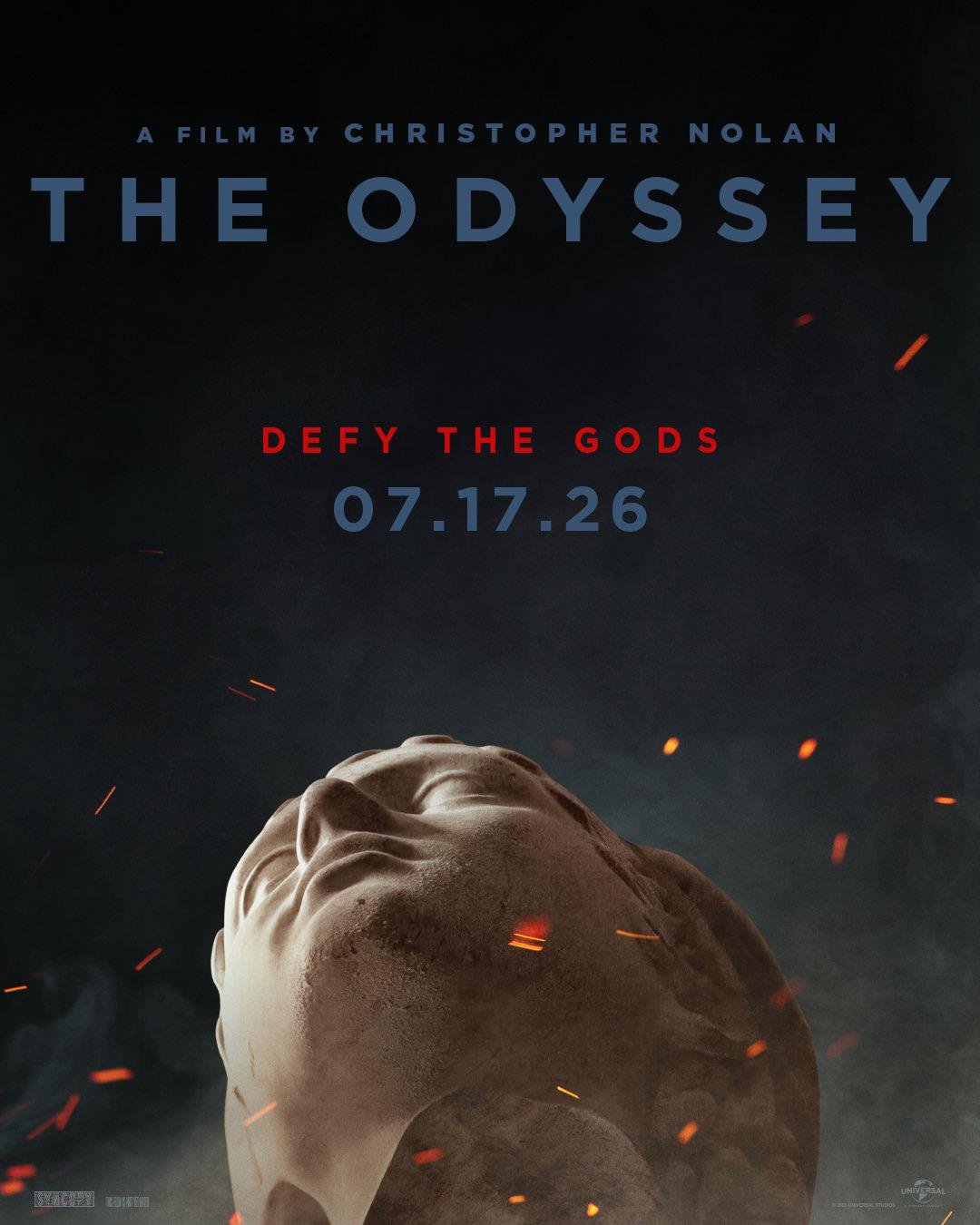 1080x1350 Official Poster for Christopher Nolan's 'The Odyssey'