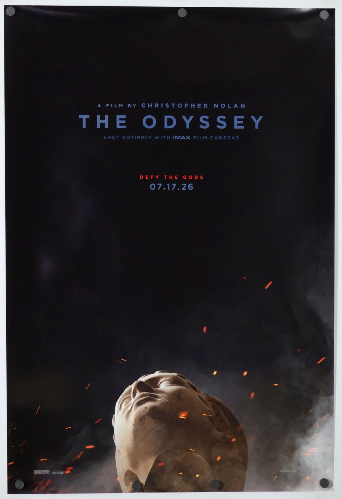 1098x1600 The Odyssey Original DS Movie Poster D S 27x40 US Adv A Nolan 2026