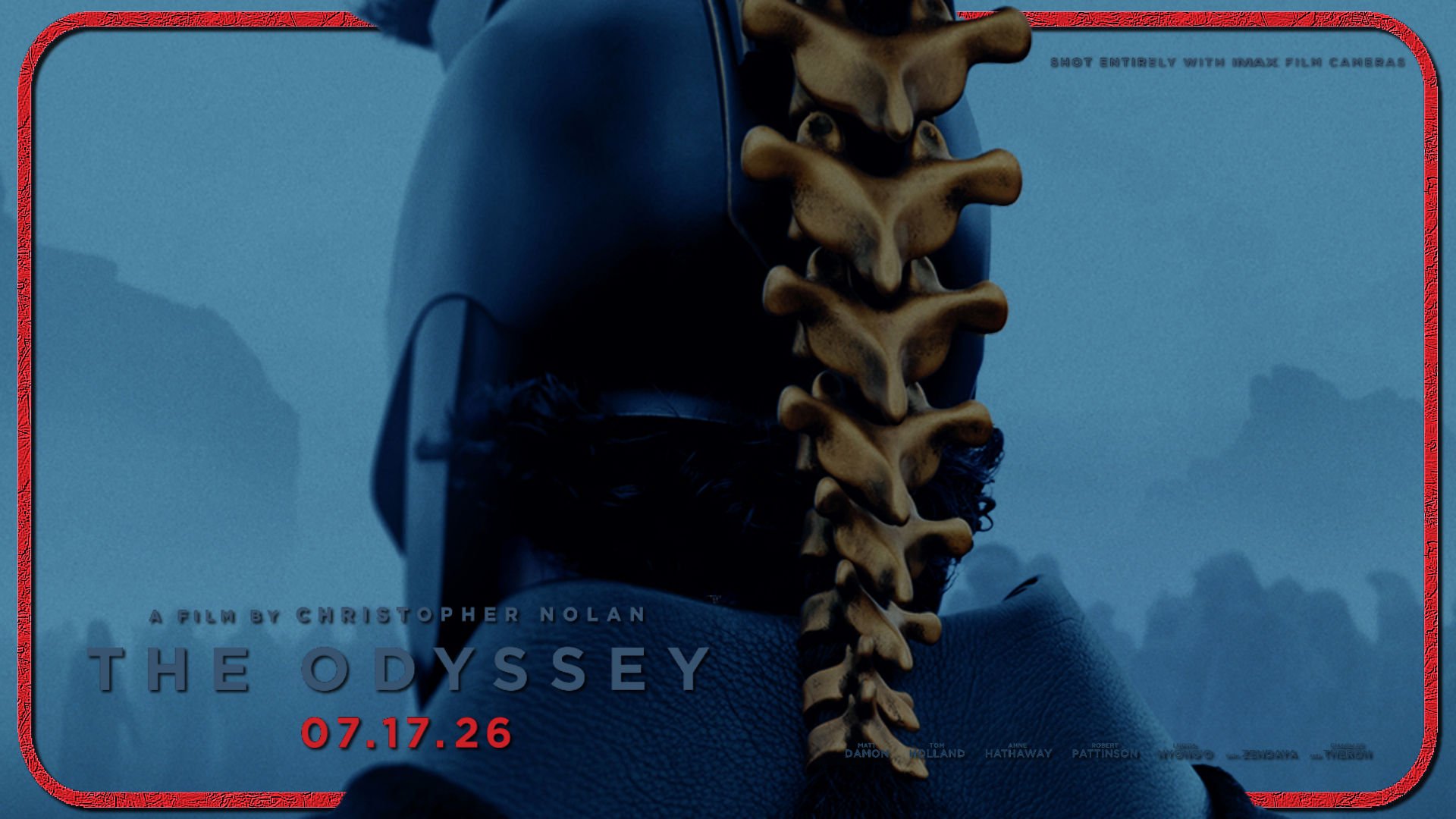 1920x1080 The First Poster For Christopher Nolan's The Odyssey Arrives From The Trojan War of the Force