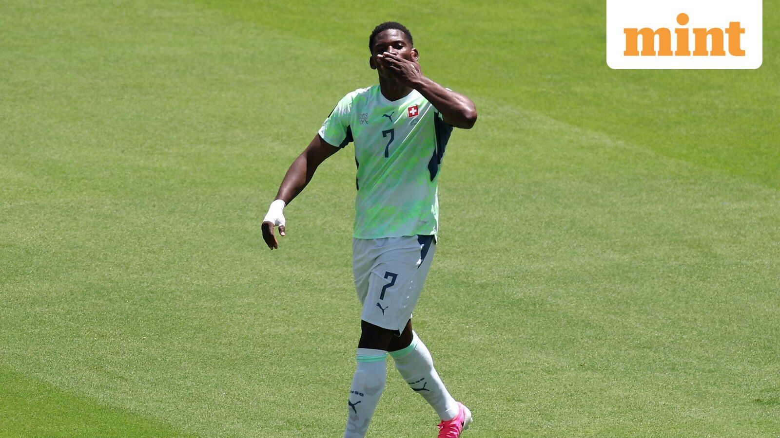 1600x900 Breel Embolo scores historic first penalty goal for Switzerland in FIFA World Cup 2026 clash against Qatar