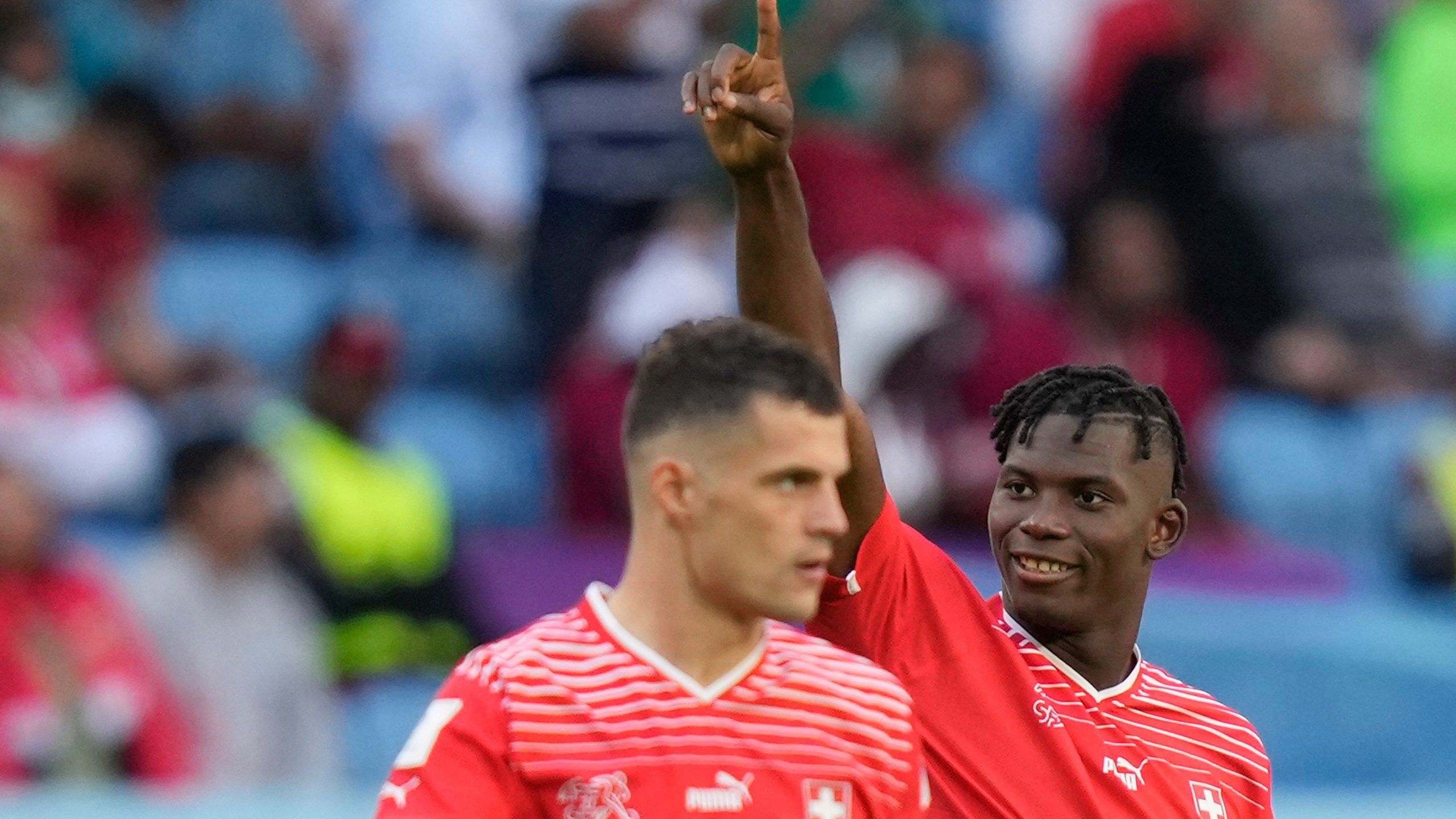 2560x1440 Embolo scores, doesn't celebrate as Swiss win at World Cup. FOX 5 San Diego & KUSI News