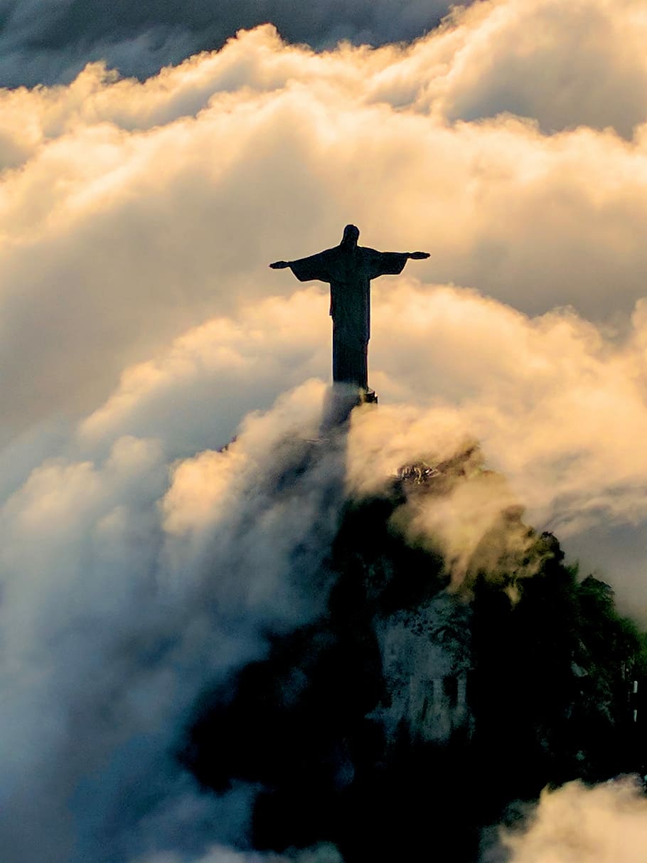 910x1213 Christ the redeemer statue 1080P, 2K, 4K, 5K HD wallpaper free download