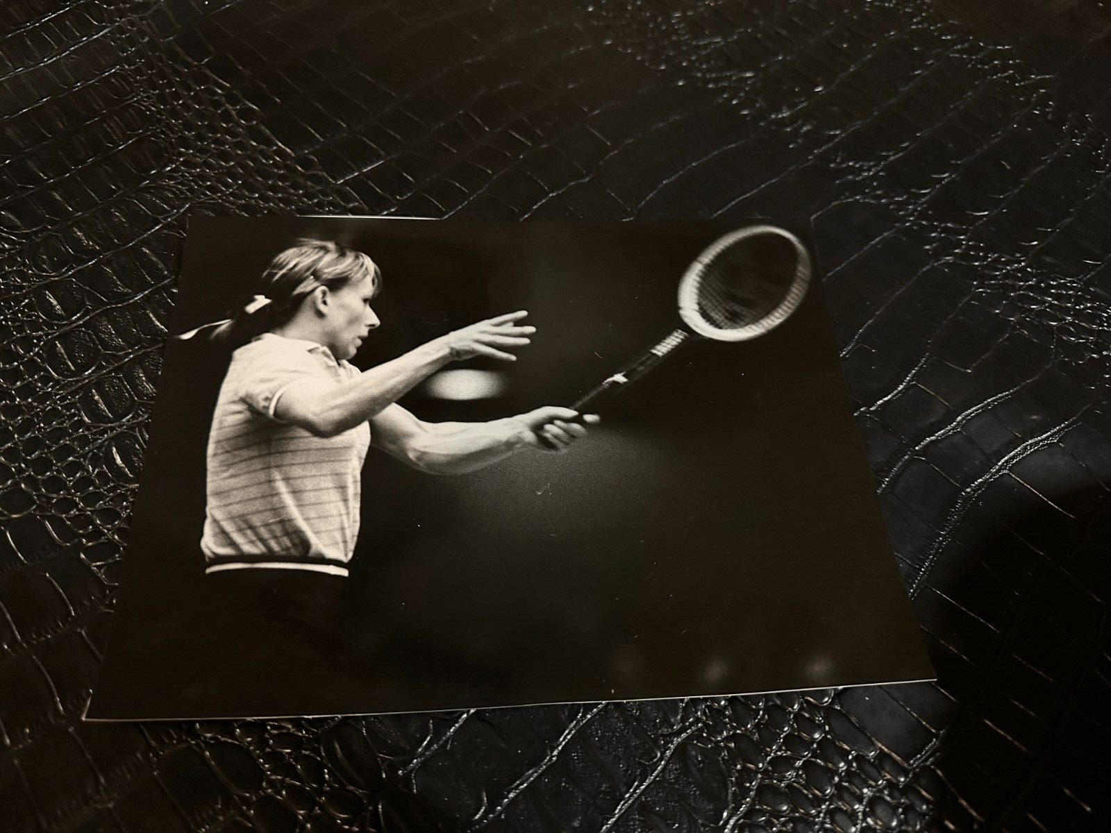 1600x1200 Vintage TENNIS wire press photo NAVRATILOVA (M7322)