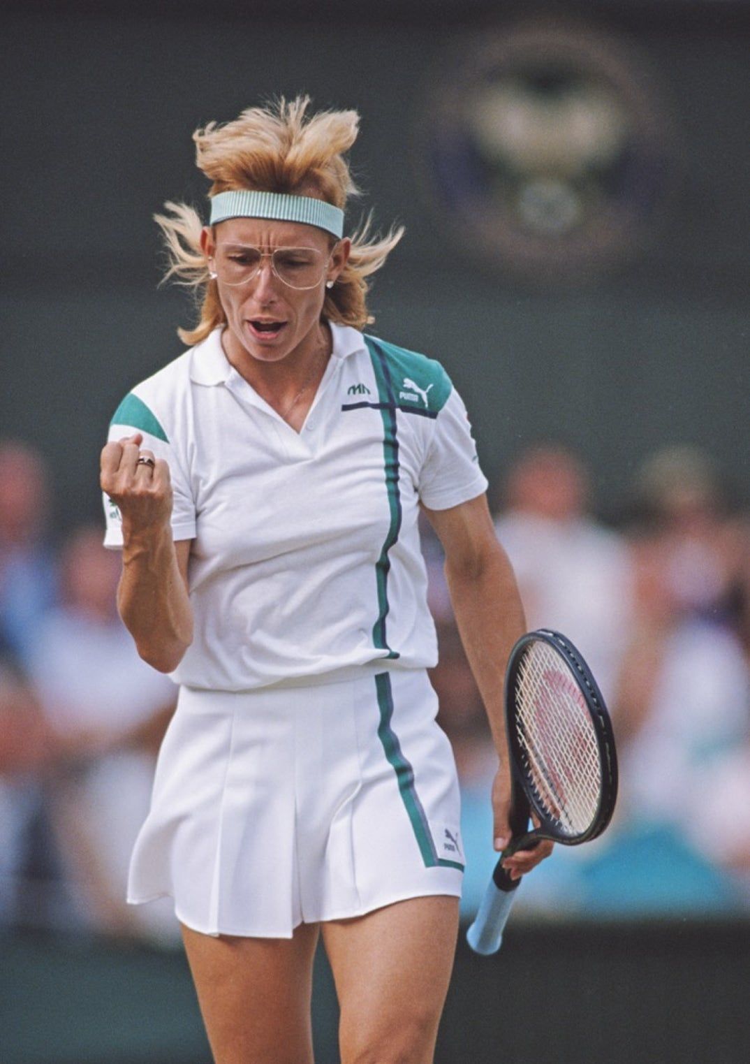 1074x1523 Martina Navratilova On The Court