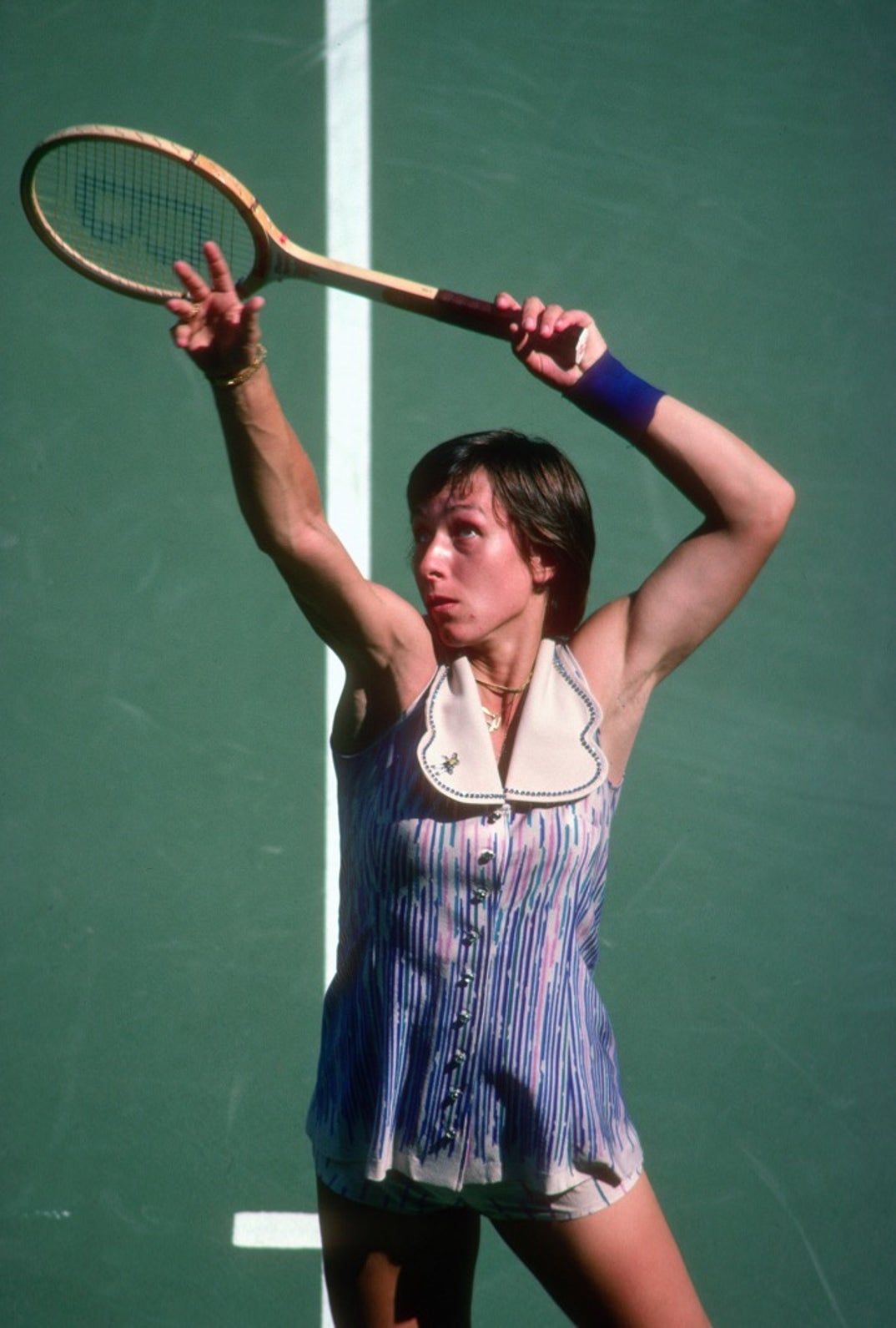 1074x1591 Martina Navratilova On The Court