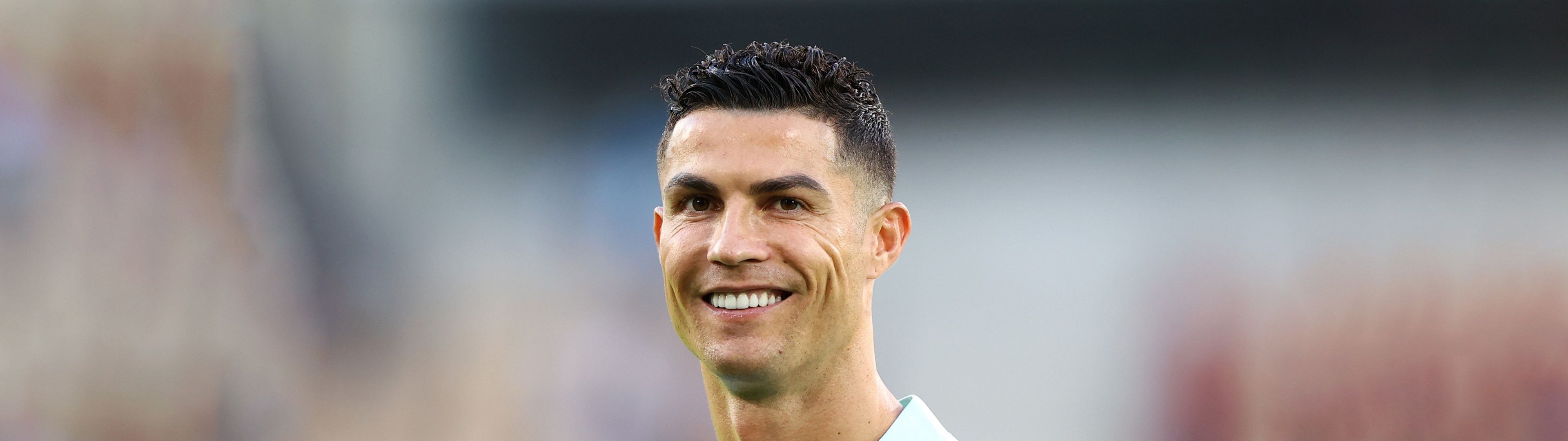 3840x1080 Cristiano Ronaldo Wallpaper 4K, Smiling, 5K