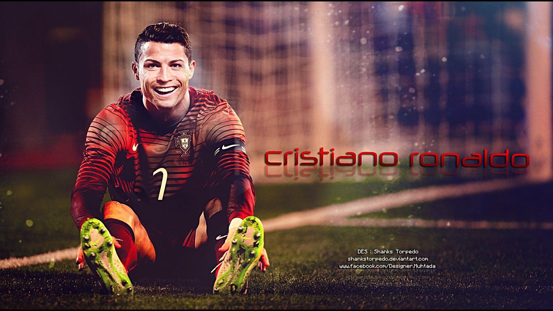 1920x1080 Cristiano ronaldo wallpaper on telephone