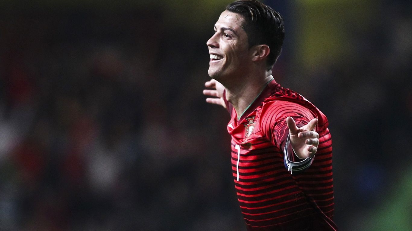 1366x768 Cristiano Ronaldo 4K UHD Wallpaper for UltraHD Desktop and TV