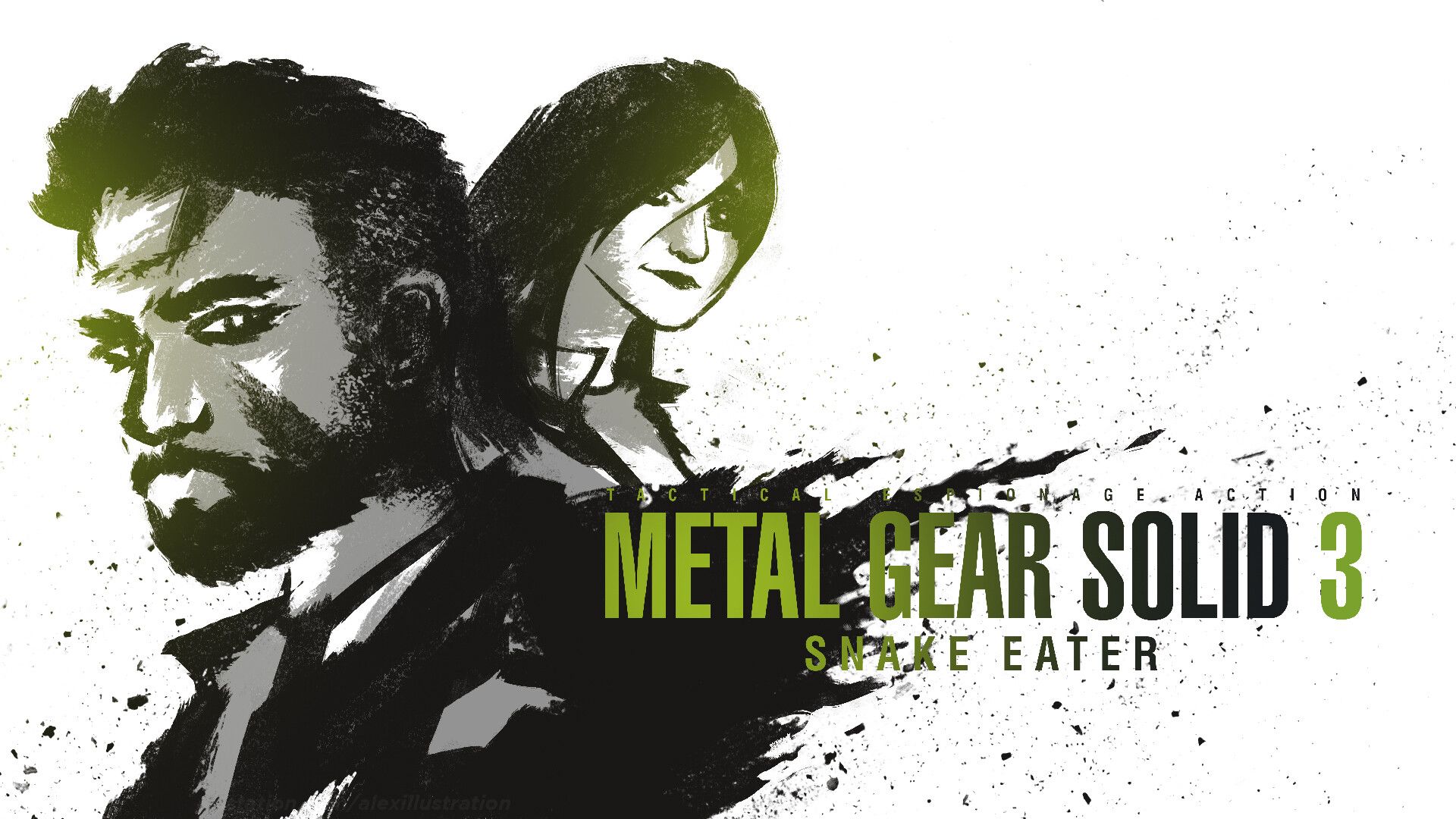 1920x1080 Alex Illustration de Metal Gear Solid para Illojuan