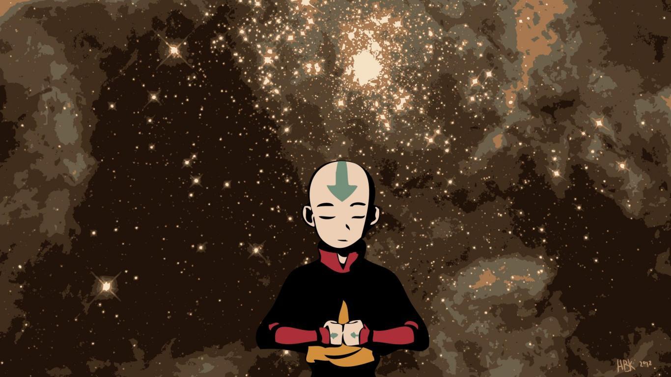 1366x768 Aang Avatar The Last Airbender Wallpaper Picture Kecbio