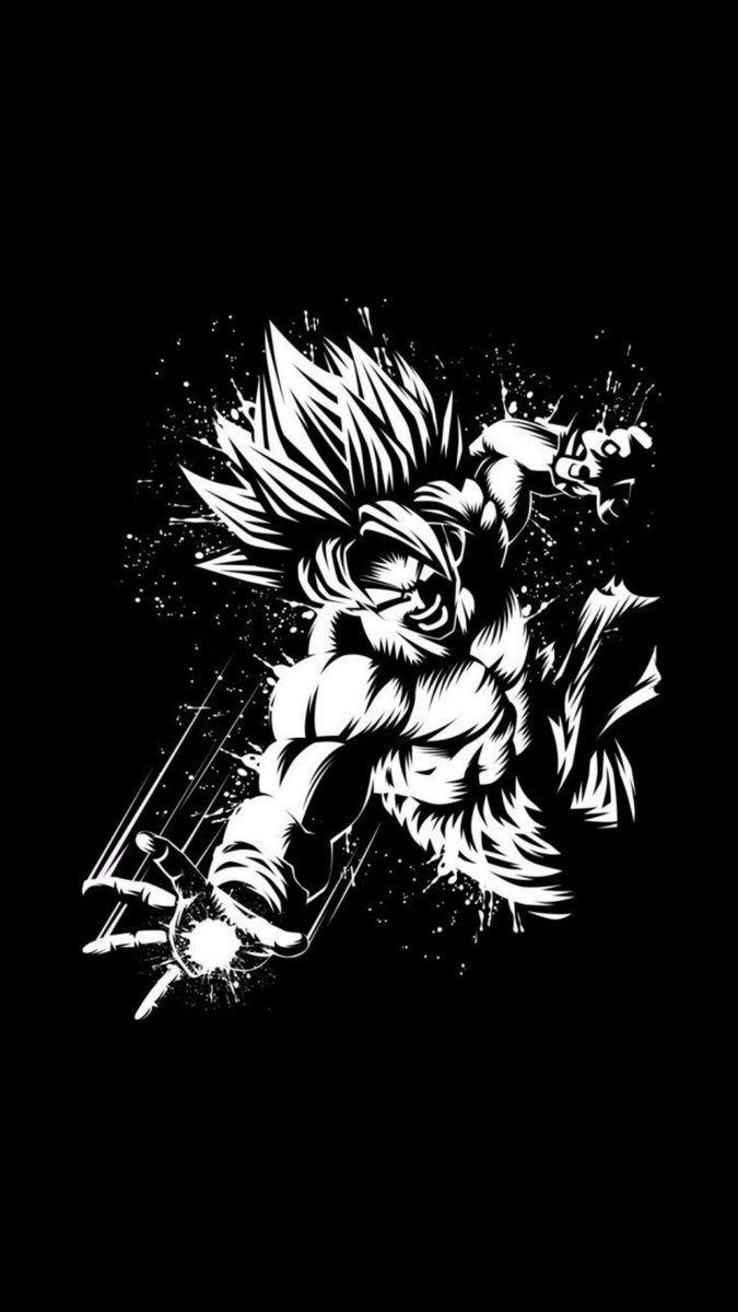 Dragon Ball Black and White Wallpapers - Top Free Dragon Ball Black and ...