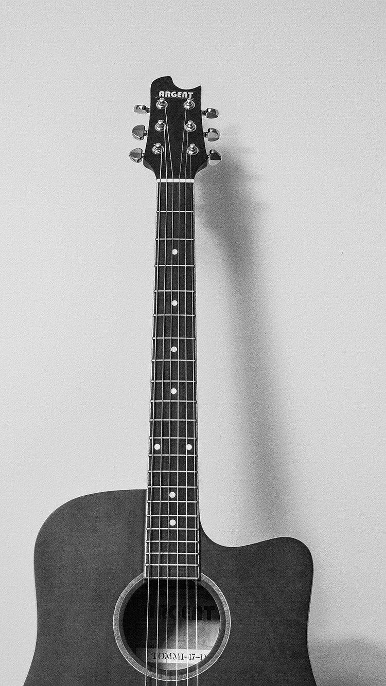 750x1334 GUITAR ART BW DARK MUSIC SONG WALLPAPER HD IPHONE. Violão