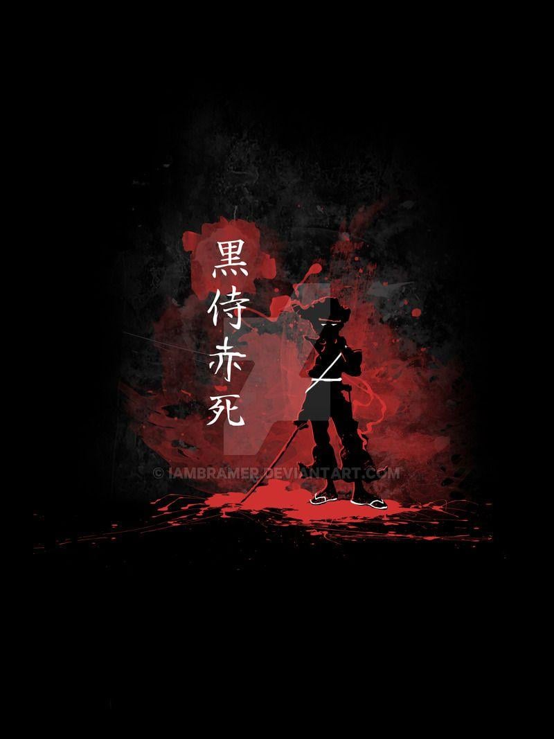800x1067 Samurai Red Death Print