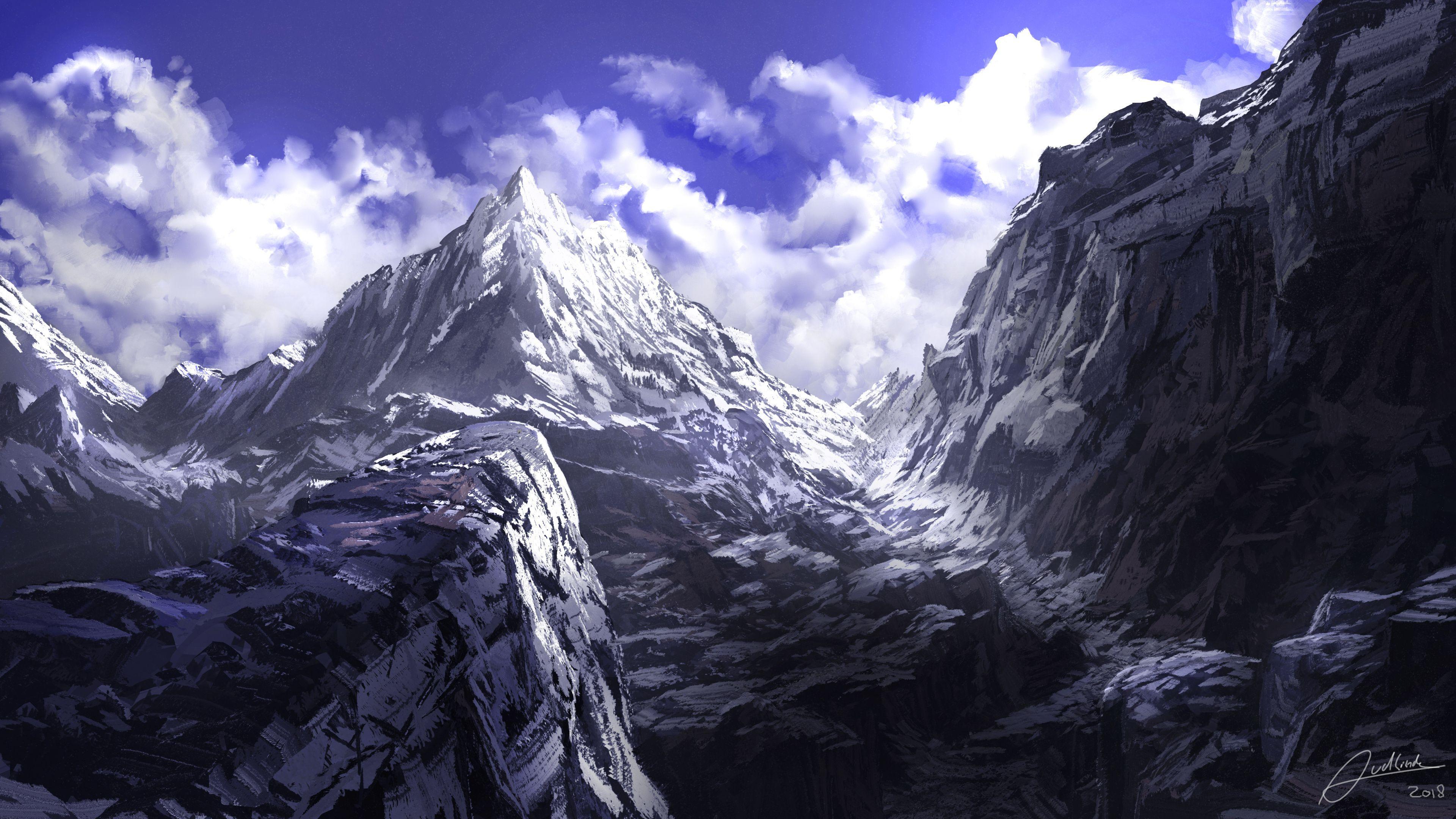 Anime Mountains Wallpapers - Top Free Anime Mountains Backgrounds ...