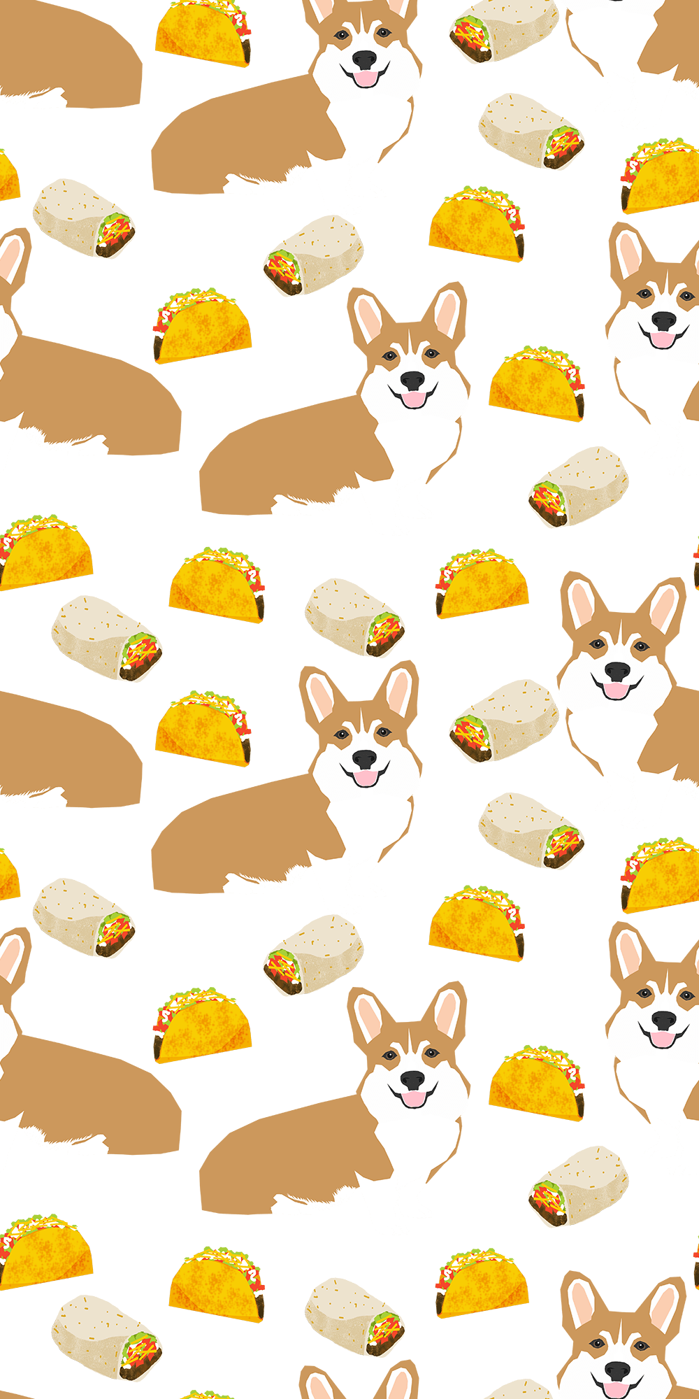 1000x2000 Corgi Anime Wallpaper