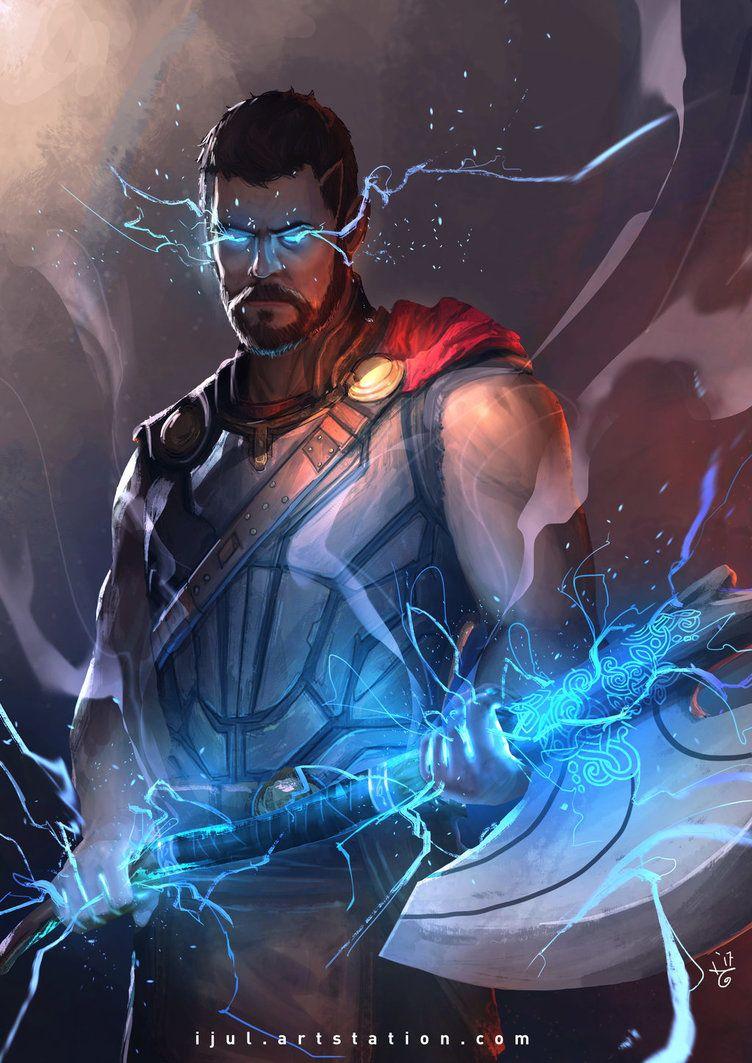 752x1063 A different kind of Axe for Thor
