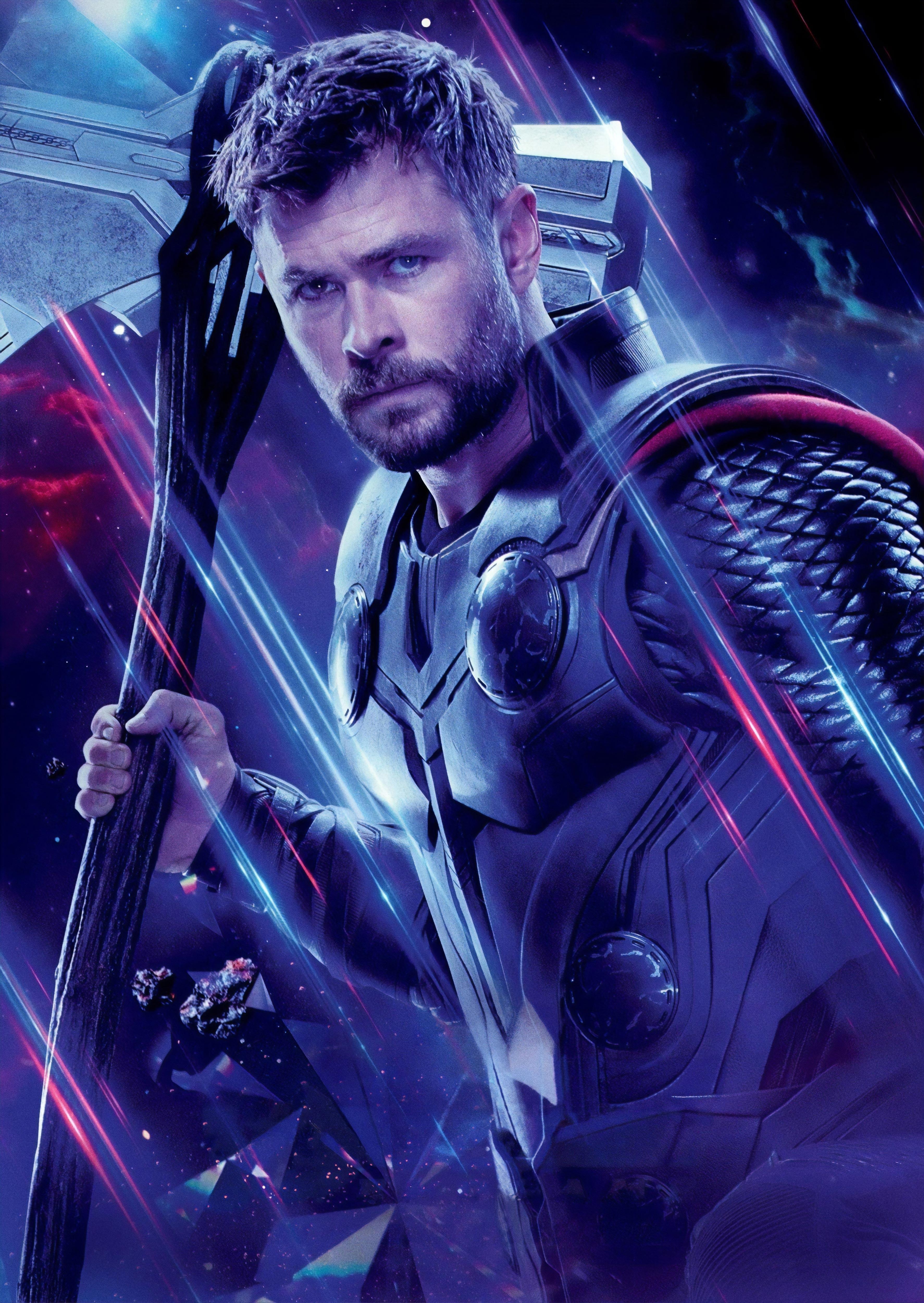 3547x5000 Hd 4k Avengers Endgame Thor Wallpaper