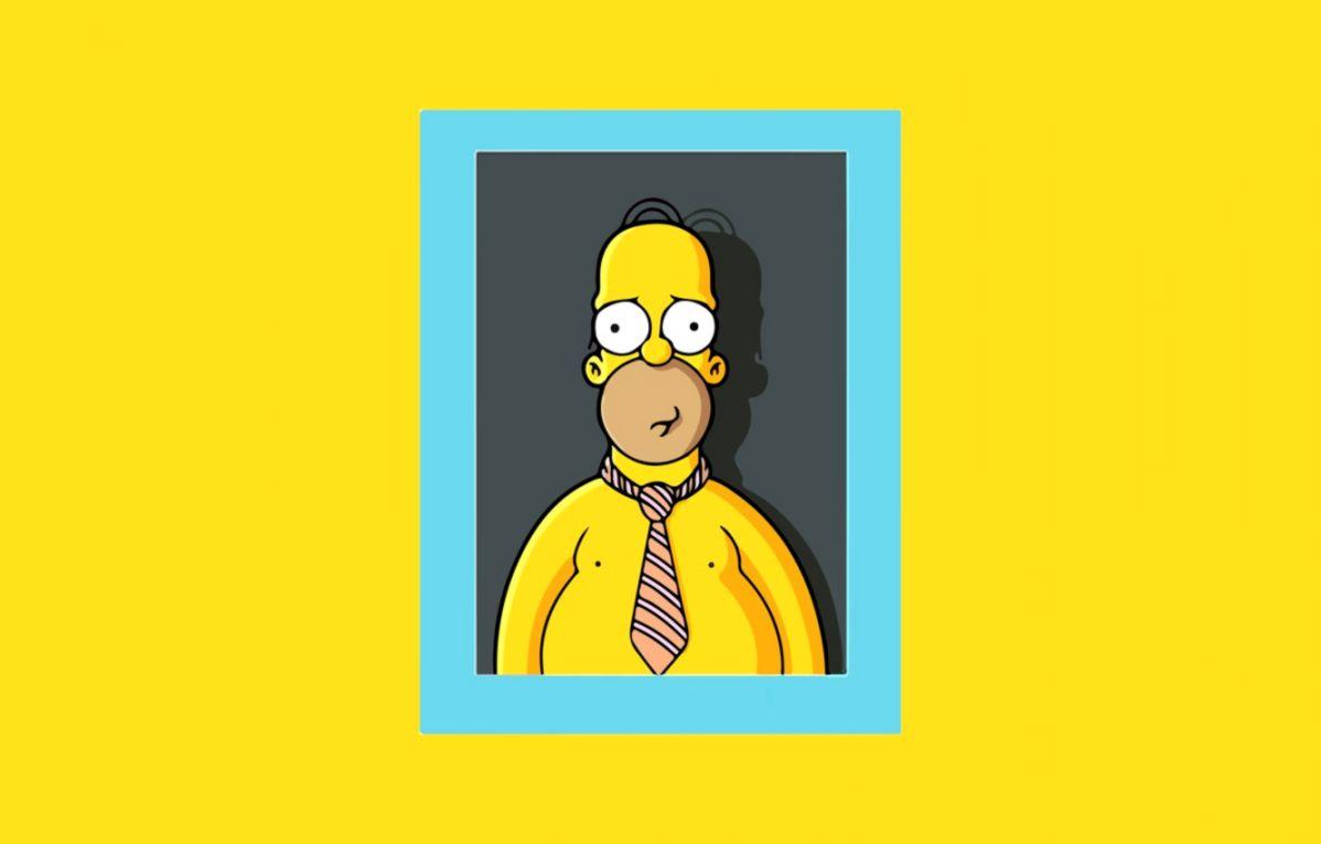 1198x765 Wallpaper The Simpsons Figure Frame Homer Simpsons 2560