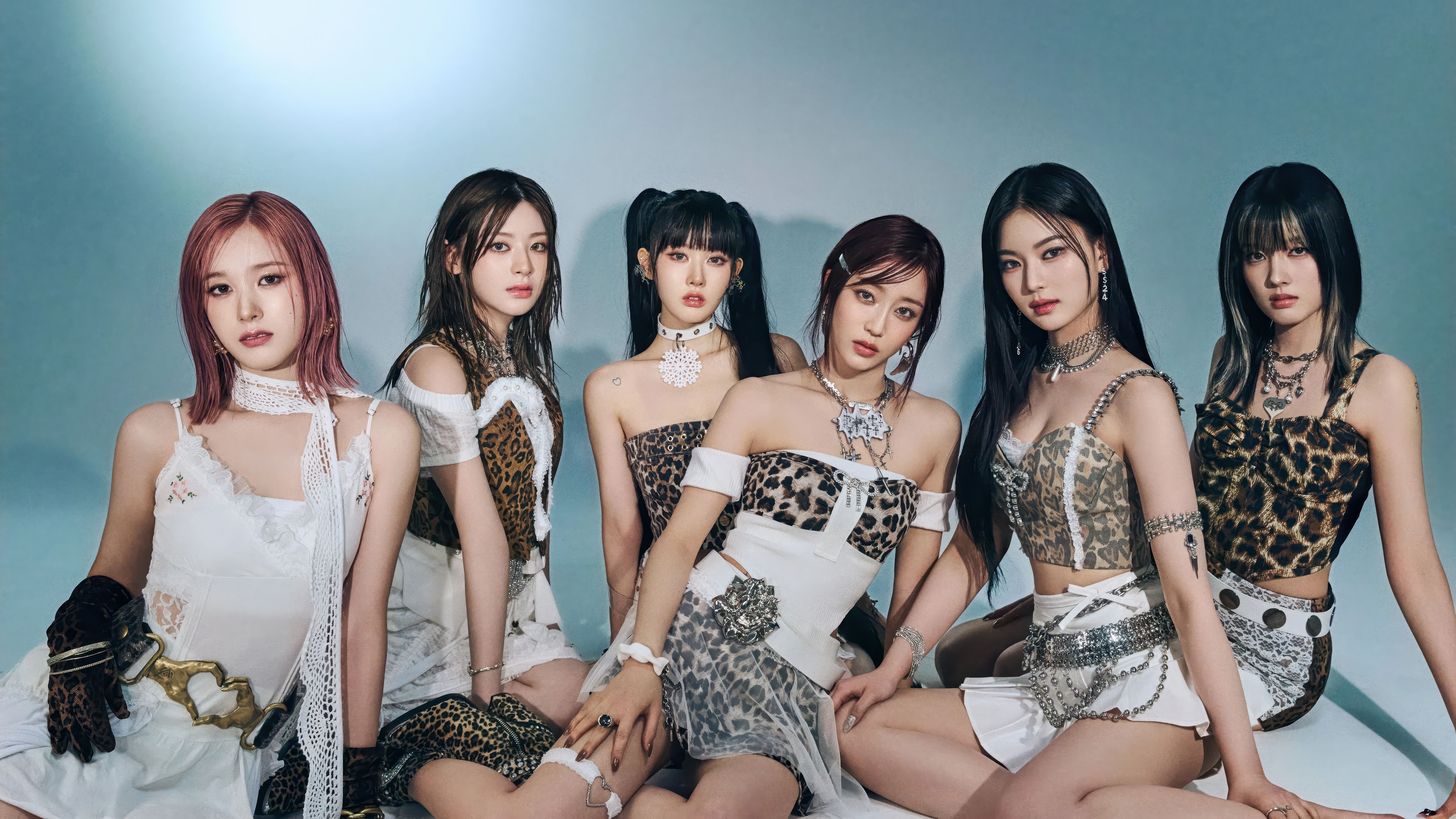 5120x2880 STAYC 4K Wallpaper K Pop Girl Group Background