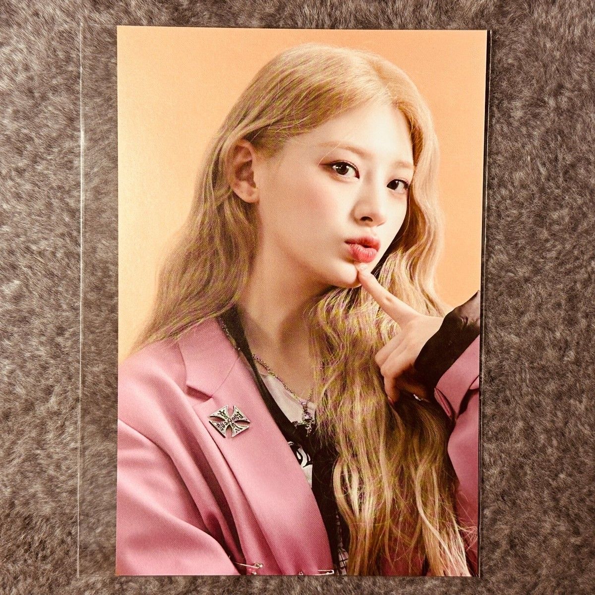 1200x1200 Seeun Official Everline Lucky Draw Postcard STAYC Teddy Bear Digipack Ver Kpop