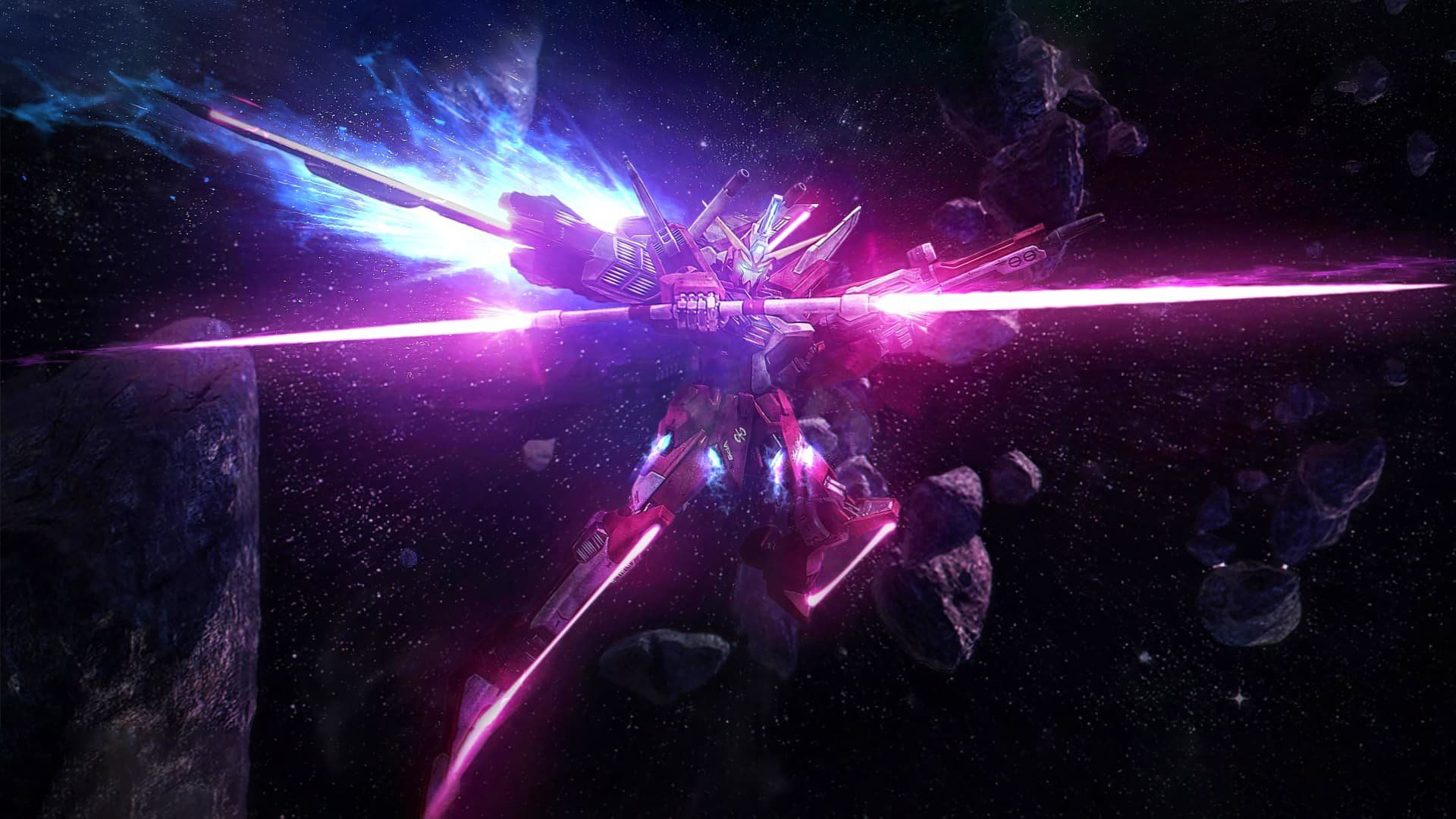 1920x1080 Infinite Justice Gundam: Spectacular 4K Animated Wallpaper
