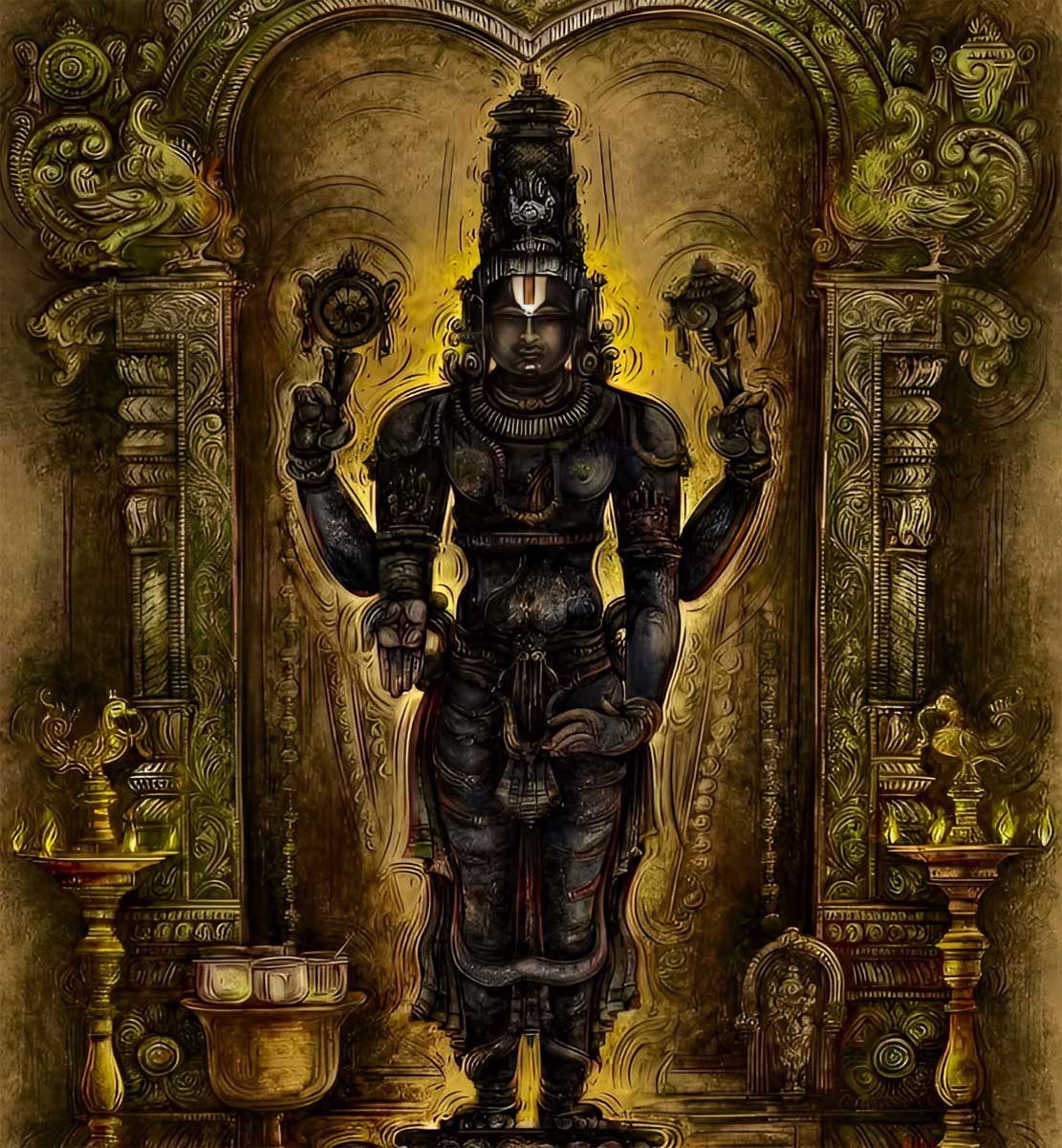 1111x1200 Top lord venkateswara image HD 1080p download