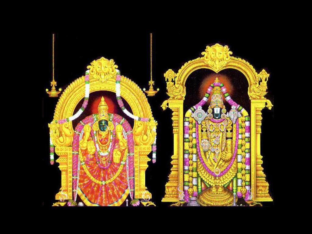1024x768 Lord Venkateswara HD Wallpaper