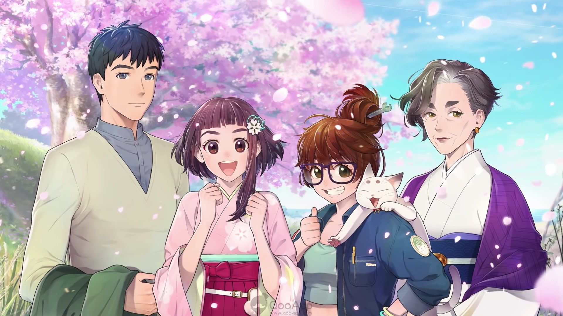 1920x1080 Qoo News “Sakura Kakumei” Mobile Game Launch Date Confirmed on December 15