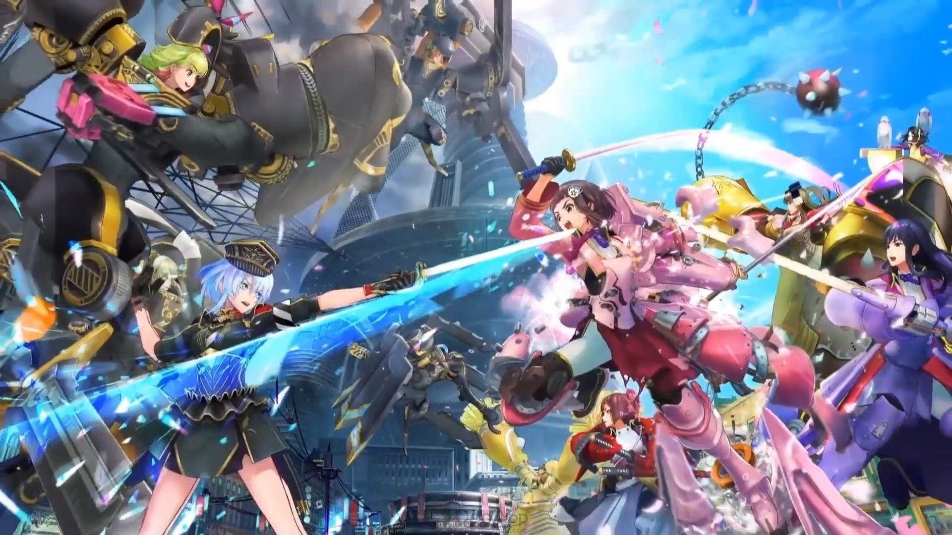 1920x1080 Qoo News SEGA and DelightWorks New “Sakura Wars” Mobile RPG “Sakura Kakumei” Coming this Fall